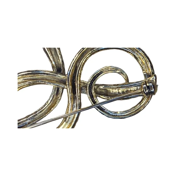 Rare Vt Metropolitan Mus of Art MMA Snake Brooch Enamel Jade Ruby 24K Gold Pltd - Picture 4 of 4